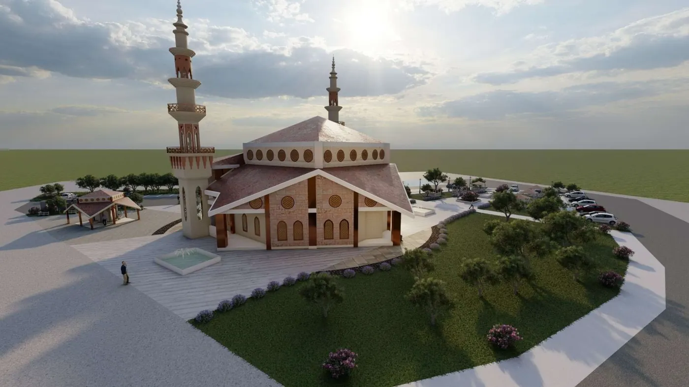 Aliağa Küçük Sanayi Cami Projesi - Mimari Tasarım